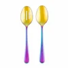 Food Network 2-Pc. Classic Rainbow Serving Spoon & Slotted Spoon Set<Food Network™ Sale