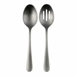 Food Network 2-Pc. Flat Iron Serving Spoon & Slotted Spoon Set<Food Network™ Online