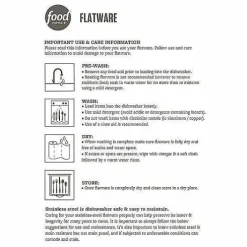 Food Network 2-Pc. Flat Iron Serving Spoon & Slotted Spoon Set<Food Network™ Online
