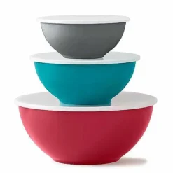 Food Network 6-Pc. Mixing Bowl Set With Lids<Food Network™ Clearance