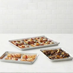 Food Network 3-Pc. Natural Aluminum Baking Sheet Set<Food Network™ Hot
