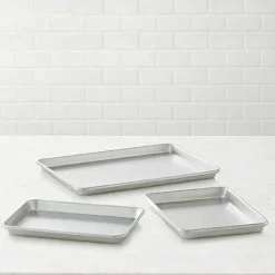 Food Network 3-Pc. Natural Aluminum Baking Sheet Set<Food Network™ Hot