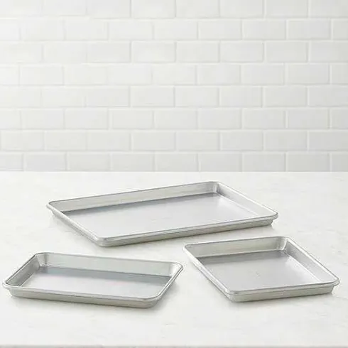 Food Network 3-Pc. Natural Aluminum Baking Sheet Set<Food Network™ Hot