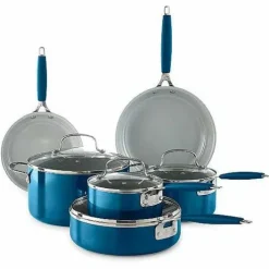 Food Network 10-Pc. Nonstick Ceramic Cookware Set<Food Network™ Online