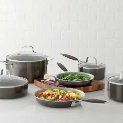 Food Network 10-Pc. Nonstick Ceramic Cookware Set<Food Network™ Online