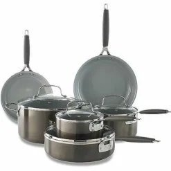 Food Network 10-Pc. Nonstick Ceramic Cookware Set<Food Network™ Online