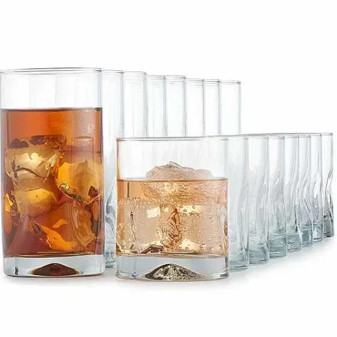 Food Network 16-Pc. Pinch Glassware Set<Food Network™