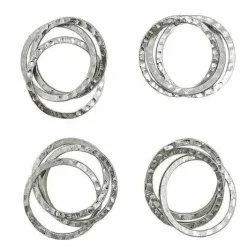 Food Network 4-Pc. 3-Ring Napkin Ring Set<Food Network™ Outlet