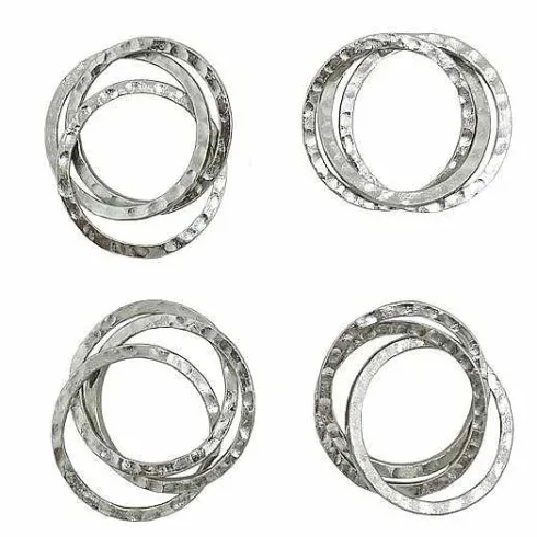 Food Network 4-Pc. 3-Ring Napkin Ring Set<Food Network™ Outlet