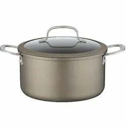 Food Network 14-Pc. Textured Titanium Nonstick Cookware Set<Food Network™ Hot