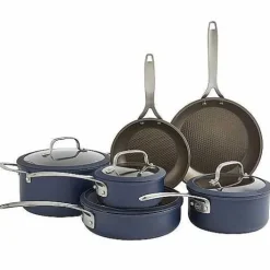 Food Network 10-Pc. Textured Titanium Nonstick Cookware Set<Food Network™ Outlet