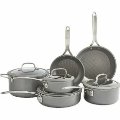 Food Network 10-Pc. Textured Titanium Nonstick Cookware Set<Food Network™ Outlet