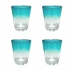 Food Network 4-Pc. Turquoise Ombre Acrylic Double Old-Fashioned Glass Set<Food Network™ Discount