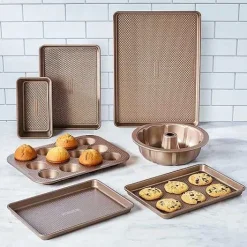 Food Network 7-Pc. Ultimate Textured Bakeware Set<Food Network™ Hot