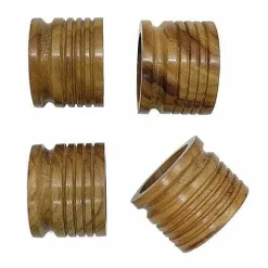 Food Network 4-Pc. Wood Napkin Ring Set<Food Network™ Best