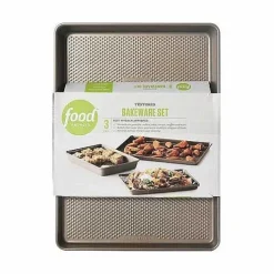 Food Network Performance Series Textured Nonstick 3-Pc. Bakeware Set<Food Network™ Hot
