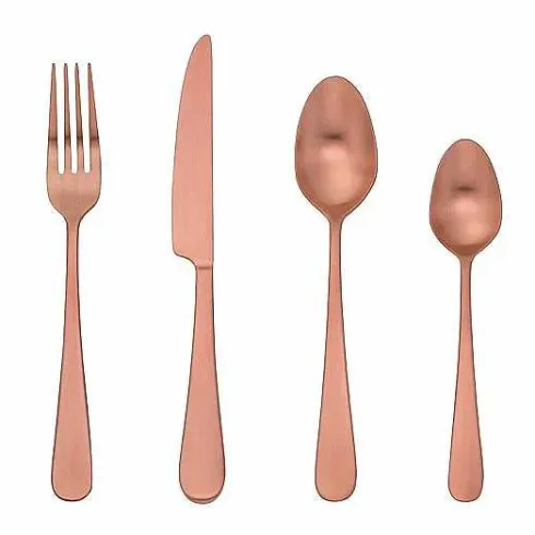 Food Network 16-Piece Classic Copper Flatware Set<Food Network™ Clearance
