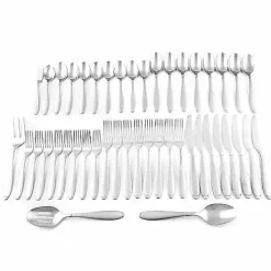 Food Network 45-Piece Eucalyptus Flatware Set<Food Network™ Outlet