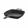 Food Network Pre-Seasoned Cast-Iron 11 Square Skillet With Helper Handle<Food Network™ New