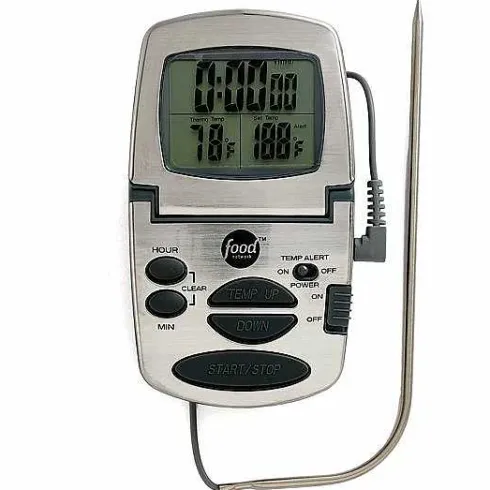 Food Network Programmable Digital Cooking Thermometer<Food Network™ Online