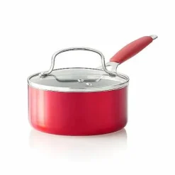 Food Network 2.5-Qt. Ceramic Saucepan With Lid<Food Network™ Clearance
