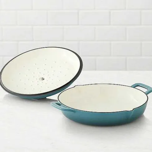Food Network 3.5-Qt. Enameled Cast-Iron Braiser With Lid<Food Network™ Sale