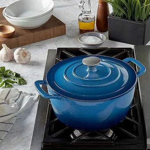 Food Network 5-Qt. Enameled Cast-Iron Dutch Oven<Food Network™ Outlet