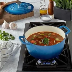 Food Network 5-Qt. Enameled Cast-Iron Dutch Oven<Food Network™ Outlet