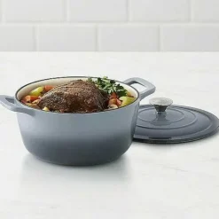 Food Network 7-Qt. Ombre Enameled Cast-Iron Dutch Oven<Food Network™ Sale