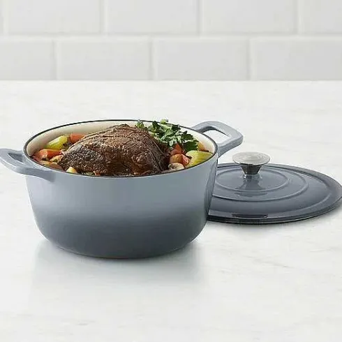 Food Network 7-Qt. Ombre Enameled Cast-Iron Dutch Oven<Food Network™ Sale
