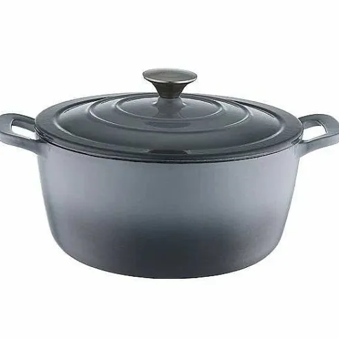 Food Network 7-Qt. Ombre Enameled Cast-Iron Dutch Oven<Food Network™ Sale