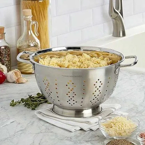 Food Network 5-Qt. Stainless Steel Colander<Food Network™ Sale