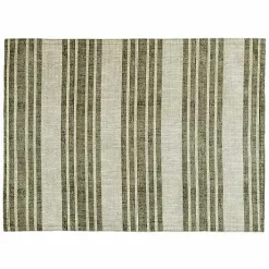 Food Network Reversible Khaki Leaves Stripe Placemat<Food Network™ Best