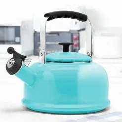 Food Network Rosie Whistling Tea Kettle<Food Network™ Clearance