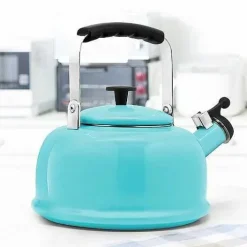 Food Network Rosie Whistling Tea Kettle<Food Network™ Clearance