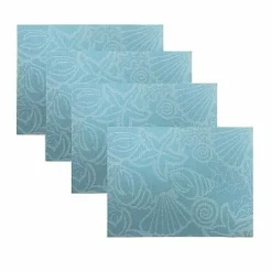 Food Network Seaside Vinyl Placemat 4-Pk.<Food Network™ Clearance