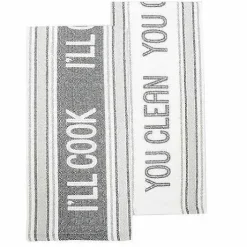 Food Network Sentiment Kitchen Towel 2-Pack<Food Network™ New