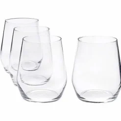 Food Network Signature 4-Pc. Crystal Stemless Red Wine Glass Set<Food Network™ Discount