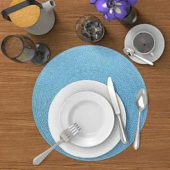 Food Network Solid Round Placemat<Food Network™ Clearance