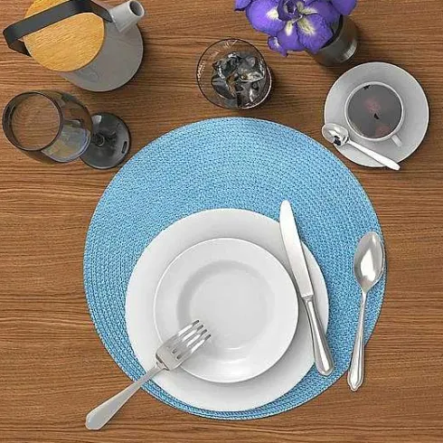 Food Network Solid Round Placemat<Food Network™ Clearance