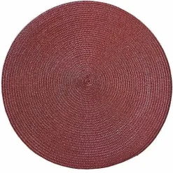 Food Network Solid Round Placemat<Food Network™ Clearance