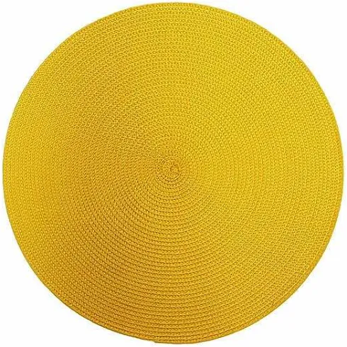 Food Network Solid Round Placemat<Food Network™ Clearance