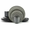 Food Network Tandoori Gray 16-Pc. Dinnerware Set<Food Network™ New