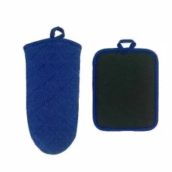 Food Network Terry Neoprene Oven Mitt & Pot Holder Set<Food Network™ Discount