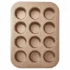Food Network Textured Performance Series 12-Cup Nonstick Muffin Pan<Food Network™ New