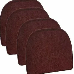 Food Network The Gripper Awesome Red Chair Pad 4-Pk.<Food Network™ Best
