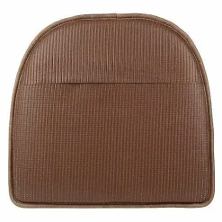 Food Network The Gripper Faux-Leather Chair Pad<Food Network™ Online