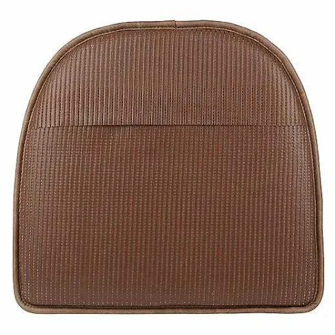 Food Network The Gripper Faux-Leather Chair Pad<Food Network™ Online