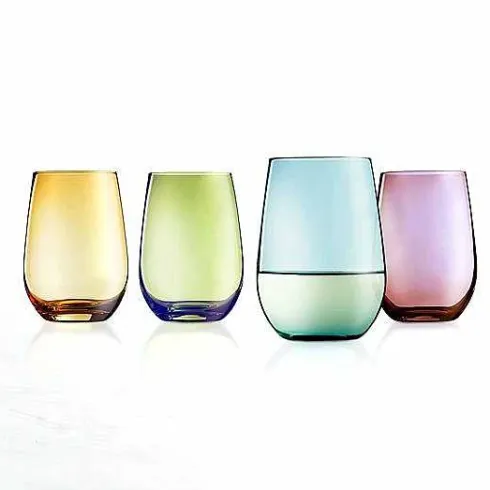 Food Network Tuscana 4-Pc. Stemless Wine Glass Set<Food Network™ Hot