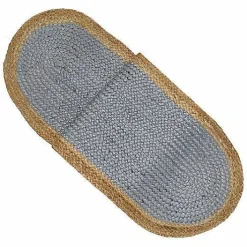 Food Network Two-Toned Braided Jute Table Runner 54<Food Network™ Clearance